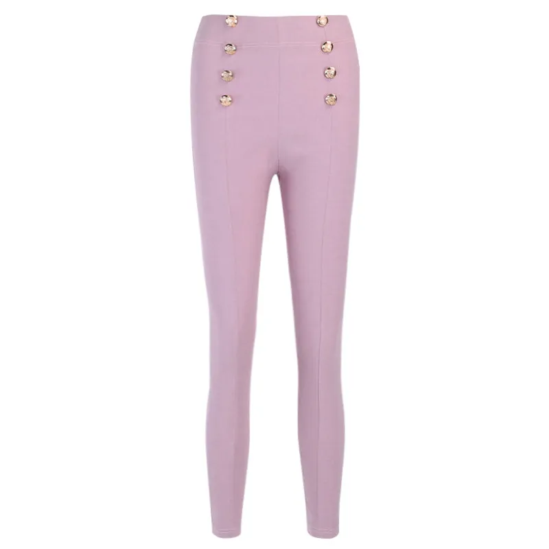 Women's Autumn Elastic Skinny High Waist Pants