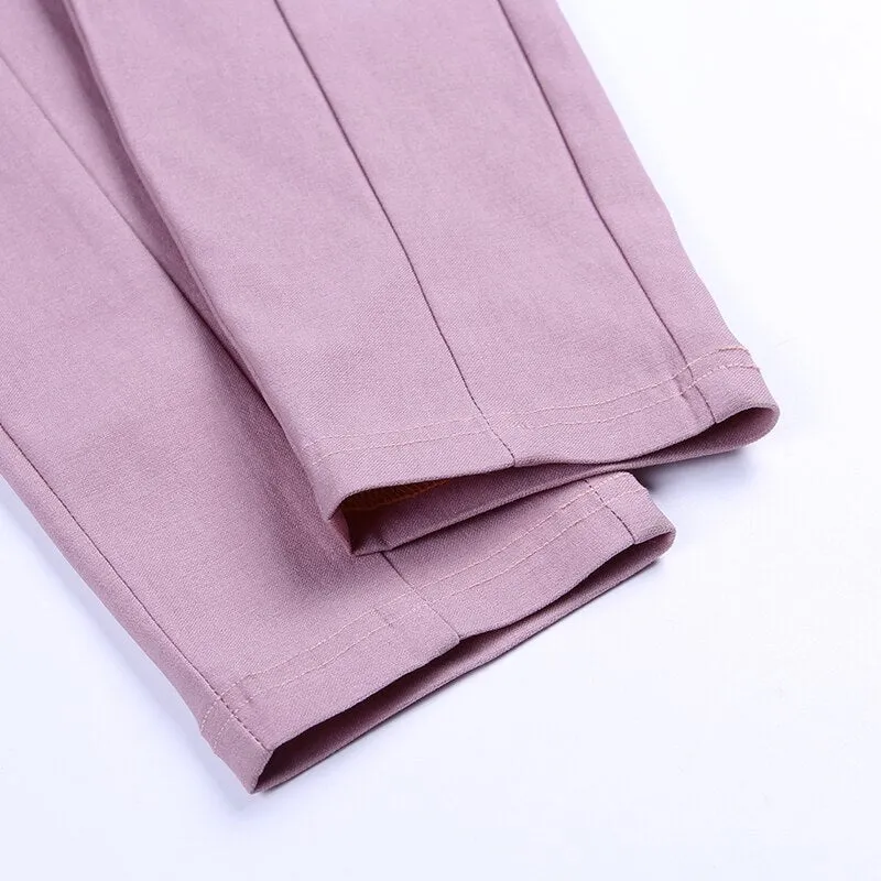 Women's Autumn Elastic Skinny High Waist Pants