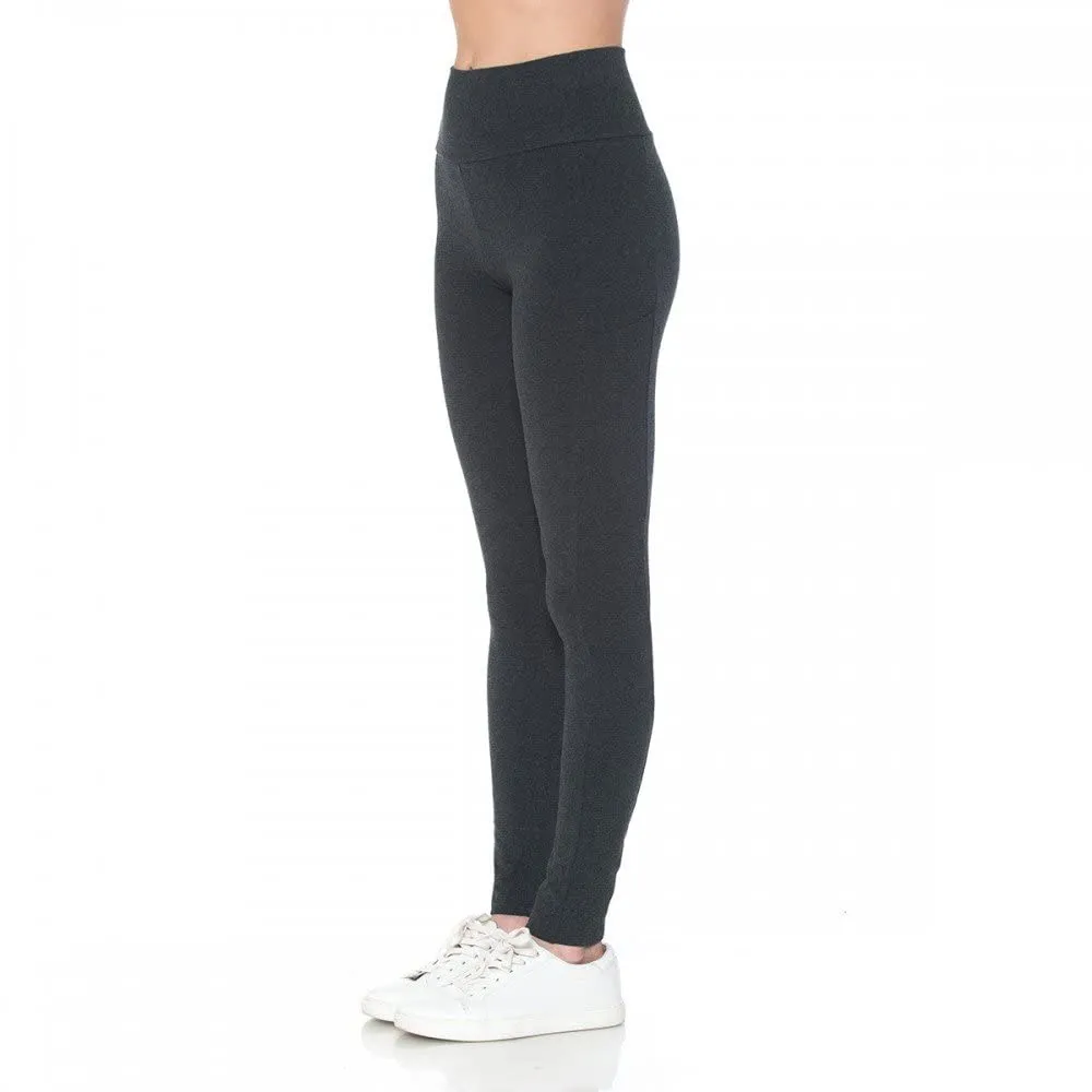 Womens High Waist Long Leggings with Phone Pocket