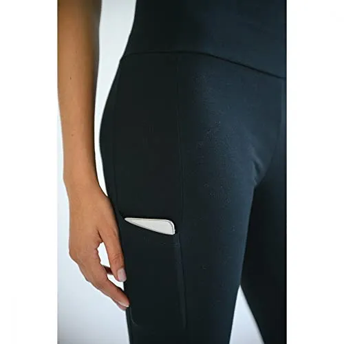 Womens High Waist Long Leggings with Phone Pocket