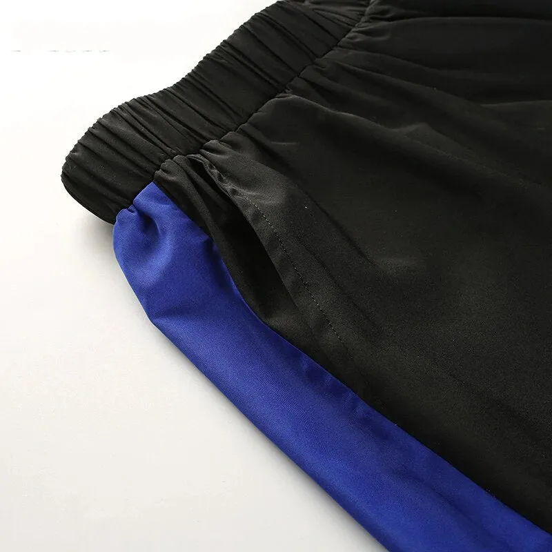 Women's Spring/Autumn Patchwork Slim High-Wait Fitness Pants