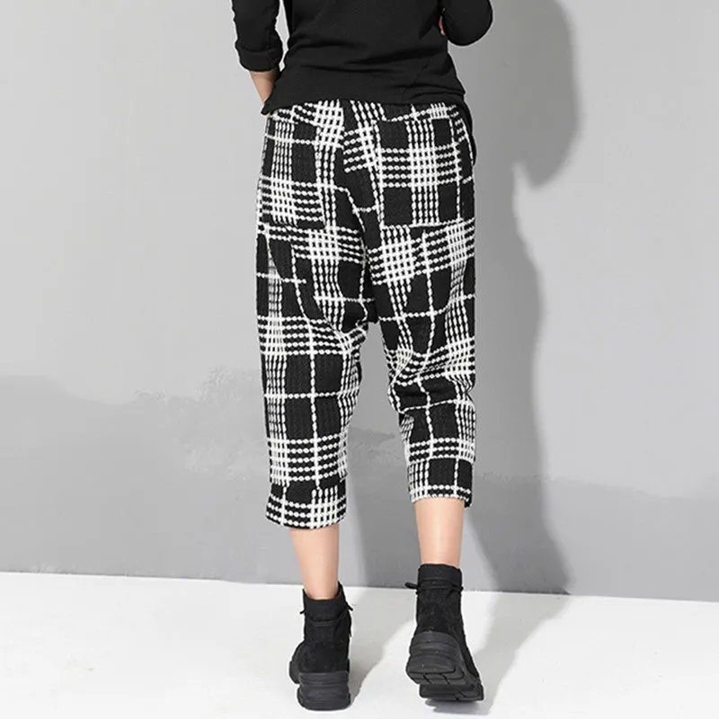 Women's Spring/Summer Elastic High-Waist Loose Pants