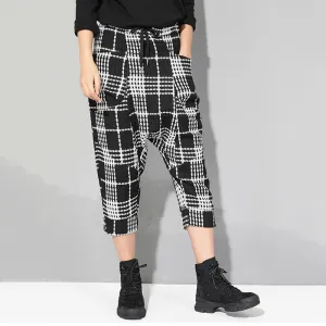 Women's Spring/Summer Elastic High-Waist Loose Pants